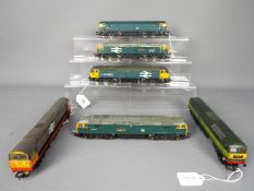 Hornby - A collection of 6 x locos including 5 x class 47s and a class 58.