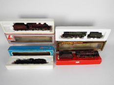 Lima - Airfix - Mainline - A group of 4 x boxed OO gauge locos including # 37080 LMS 4-6-0-Royal