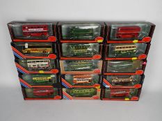 EFE - 15 x die-cast model buses by EFE - lot includes an RCL Routemaster Coach Greenline 25601