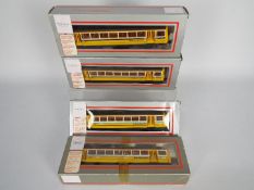 Hornby - 2 x OO gauge Pacer Trains # R346 in Regional Railways livery operating numbers 55611 &