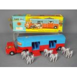 Corgi Toys - A boxed Corgi #1130 Chipperfields Circus Horse Transporter with Horses.