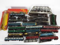 Hornby - A quantity of Hornby OO gauge model railway equipment including some passenger rolling