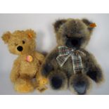 Steiff - two Steiff teddy bears - lot includes a "Steiff Blue Tipped Molly Bear" with a yellow tag