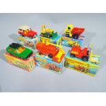 Matchbox - A collection of 6 x boxed 1970s Superfast vehicles including # 7 Volkswagen Golf,