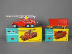 Corgi Toys - Two boxed diecast Corgi Chipperfields Vehicles and some unboxed circus accessories.