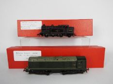 Hornby Dublo - 2 x boxed 2-rail locos, # 2217 an 0-6-2 tank engine in BR black livery,