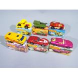 Matchbox - A collection of 6 x boxed 1970s Superfast vehicles including # 59 Planet Scout,