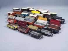 Hornby - Lima - Airfix - A collection of 38 x unboxed wagons in 00 gauge including Yeoman hopper