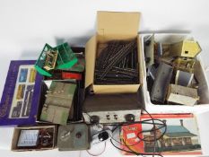 Hornby, Triang, Others - A large quantity of OO gauge model railway scenics and layout accessories.