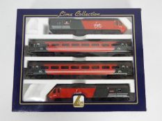 Lima - A boxed HST set in Virgin XC Cross Country livery with two named locos,