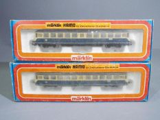Marklin - 2 x boxed 00 gauge class 515 Diesel Railcars, # 8328 and # 8428 in Deutsche Bahn livery.