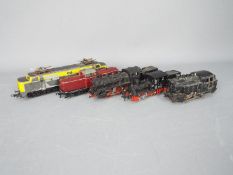 Fleischmann - A group of 5 x unboxed 00 gauge locos including # EL0175 Netherlands NS1215 electric