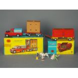 Corgi Toys - Two boxed diecast Corgi Chipperfields Vehicles and some unboxed circus accessories.