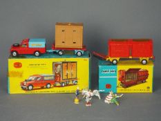 Corgi Toys - Two boxed diecast Corgi Chipperfields Vehicles and some unboxed circus accessories.