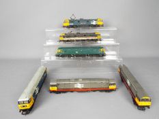 Hornby - Lima - A fleet of 6 x unboxed 00 gauge locos including 2 x class 87s,