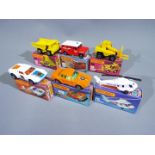 Matchbox - A collection of 6 x boxed 1970s Superfast vehicles including # 8 De Tomaso Pantera,