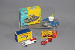 Corgi Toys, Dinky Toys, Matchbox - Three boxed diecast model vehicles.