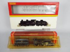 Hornby - Two boxed Hornby OO gauge steam locomotives and tenders. Lot includes Hornby R.