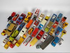 Dinky - Matchbox - Corgi - A collection of approximately 40 x unboxed vehicles in various scales