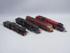 Hornby - Mainline - A group of 3 x steam locos and 1 x diesel,