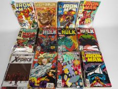 Marvel - Over 70 mainly Modern Age comics featuring X-Force, Silver Surfer, The Hulk and Iron Man.