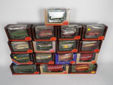 EFE - 16 x boxed die-cast model buses - lot includes an AEC RF Bus London Country NBC,