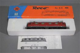Roco - A boxed 00 gauge Ae 6/6 Co-Co electric loco in the red livery of Swiss Federal Railways.