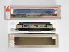 Lima - Two boxed OO gauge diesel locomotives from Lima. Lot includes #205296 Class 37 diesel Op.No.