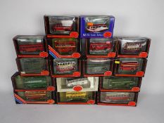 EFE - 16 x boxed die-cast model buses - lot includes an AEC RF Bus LONDON TRANSPORT,