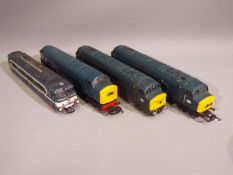 Lima - Mainline - Jouef - A collection of 4 x 00 gauge diesel locos including BR class 40 operating