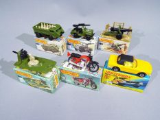 Matchbox - A collection of 6 x boxed 1970s Superfast vehicles including # 18 Hondorora Motorcycle,