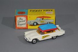 Corgi Toys - A boxed Corgi Toys #430 Ford Thunderbird Bermuda Taxi.