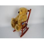 Traditional Treasures - A Traditional Treasures Teddy Bear with leopard foot and hand printed teddy