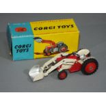 Corgi Toys - A boxed Corgi #53 Massey Ferguson 65 Tractor with Shovel.