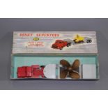 Dinky Toys - A boxed Dinky Toys #986 Mighty Antar Low Loader with Propeller.