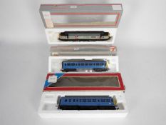 Hornby - 3 x locos, a Class 37 Diesel and a Class 101 DMU set with power car and dummy.