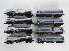 Dapol - A collection of 8 x unboxed OO gauge wagons,