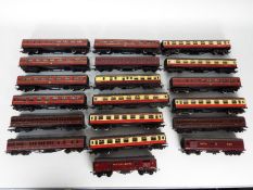 Hornby - Airfix - Grafar - A collection of 19 x unboxed OO gauge coaches in various liveries,