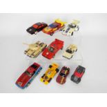 Hasbro - Transformers - A collection of 10 x vintage Transformers cars including Runabout,