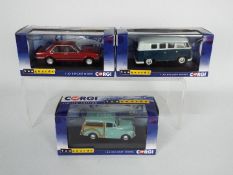 Corgi, Vanguards - Three boxed Limited Edition diecast 1:43 scale model cars from Vanguards.