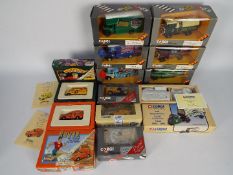 Corgi - A group of 12 x boxed vehicles including # 97916 limited edition Scammell Scarab 1994