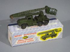 Dinky Toys - A boxed Dinky Toys #667 Missile Servicing Platform Vehicle.