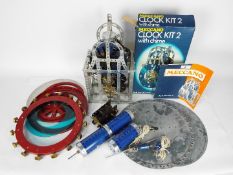 Meccano - A vintage 1971 boxed Meccano Clock Kit 2 with chime,