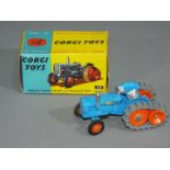 Corgi Toys - A boxed Corgi Toys #54 Fordson 'Power Major' with 'Roadless' Half Tracks..
