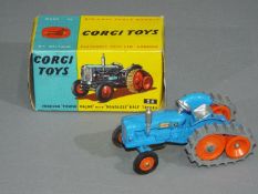 Corgi Toys - A boxed Corgi Toys #54 Fordson 'Power Major' with 'Roadless' Half Tracks..