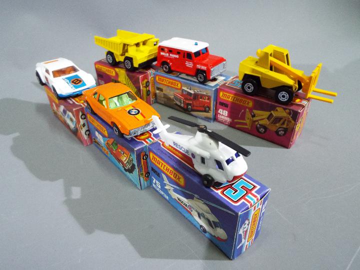 Matchbox - A collection of 6 x boxed 1970s Superfast vehicles including # 8 De Tomaso Pantera, - Image 2 of 3