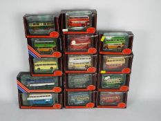 EFE - 14 boxed diecast model buses by EFE - Lot includes an Alexander Y Type ULSTERBUS 22708 with a