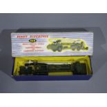 Dinky Toys - A boxed Dinky Toys #666 Missile Erector Vehicle with Corporal Missile and Launching