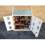 Dolls House - A large double fronted Georgian style detached dolls house,