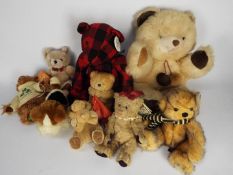 Monty Bear, Greta, Macy's New York - a collection of teddy bears - lot includes a Monty Bear,